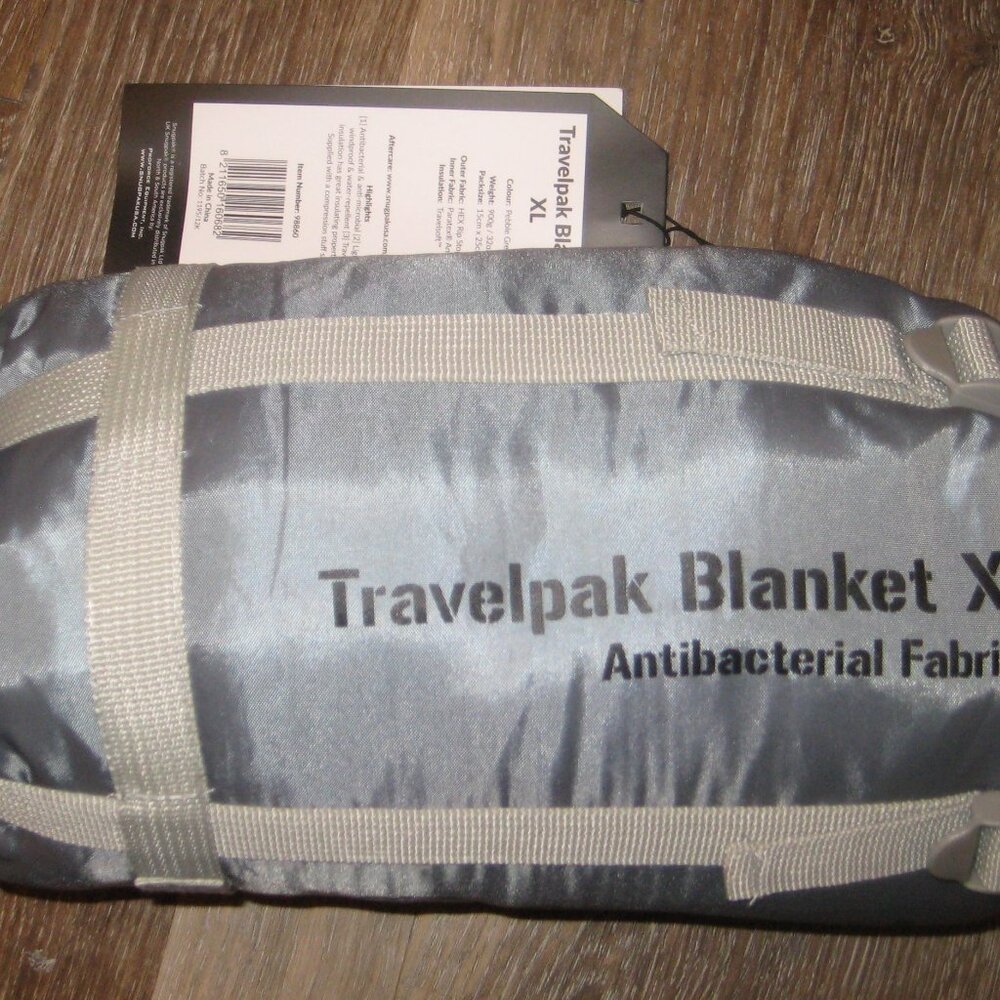 Snugpak Travelpak Blanket XL Pebble Grey